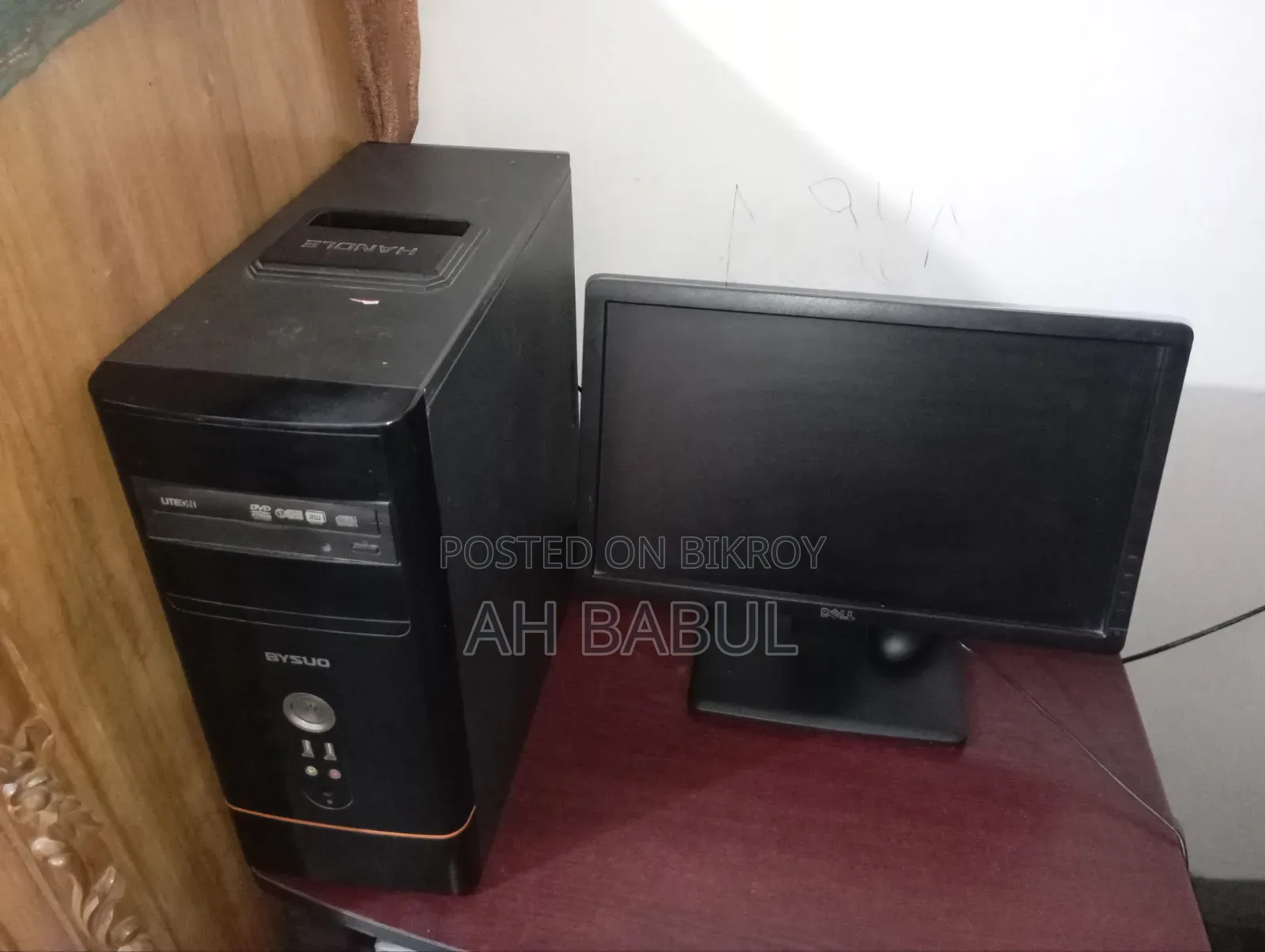 Desktop Computer Asus 8GB Intel Core i5 HDD+SSD 128GB