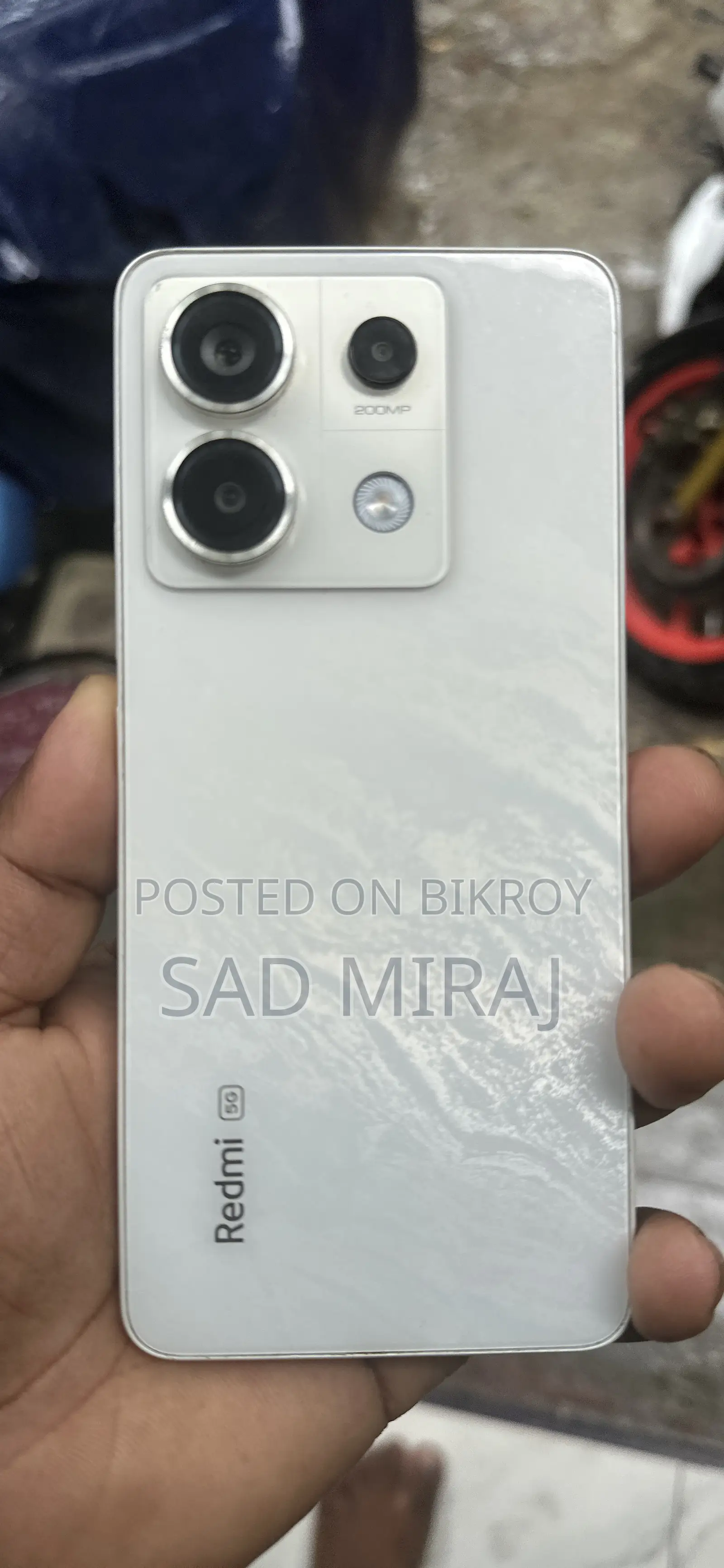 শাওমি রেডমি নোট ১৩ প্রো ৫জি ১২৮ জিবি সাদা