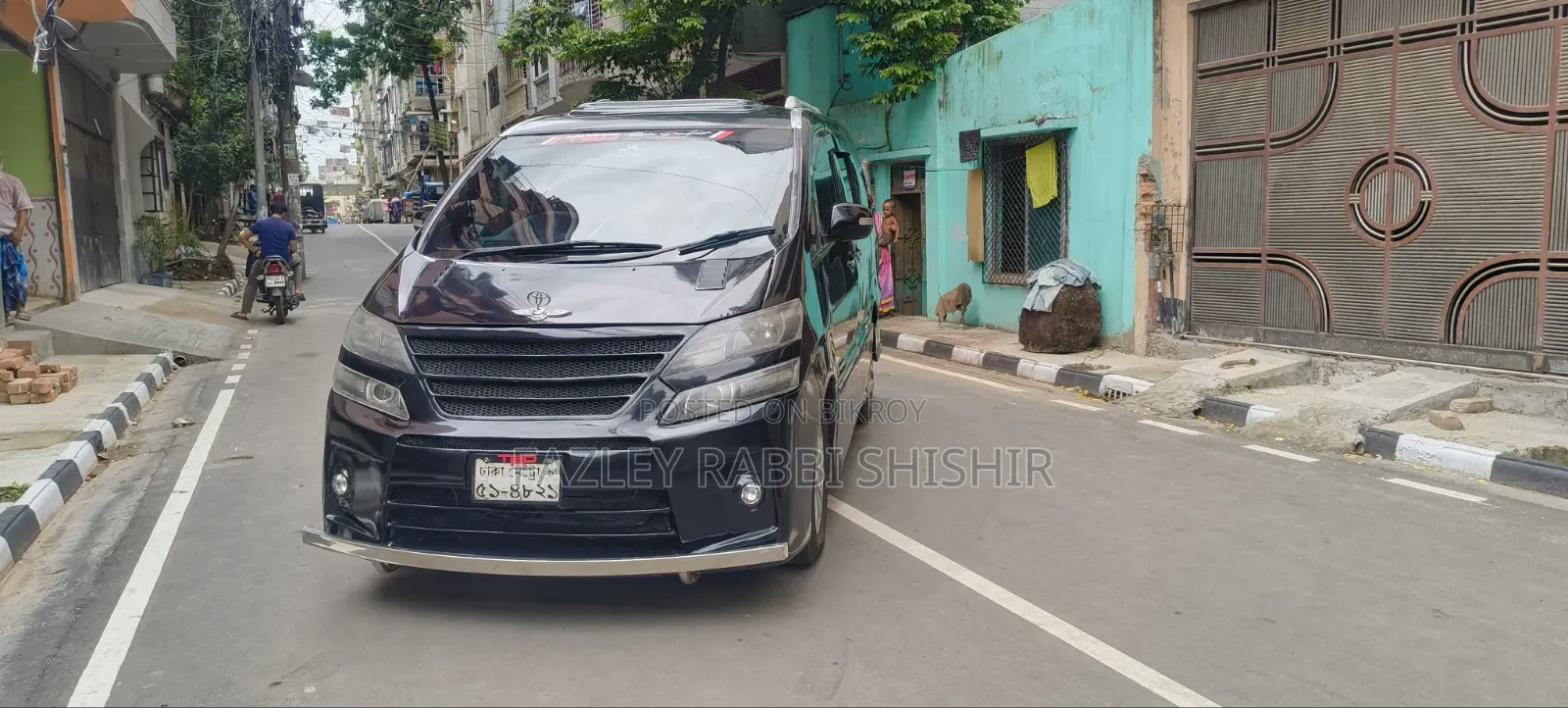 Toyota Alphard 2002 Black