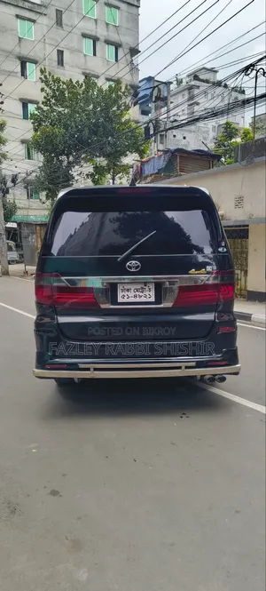 Toyota Alphard 2002 Black