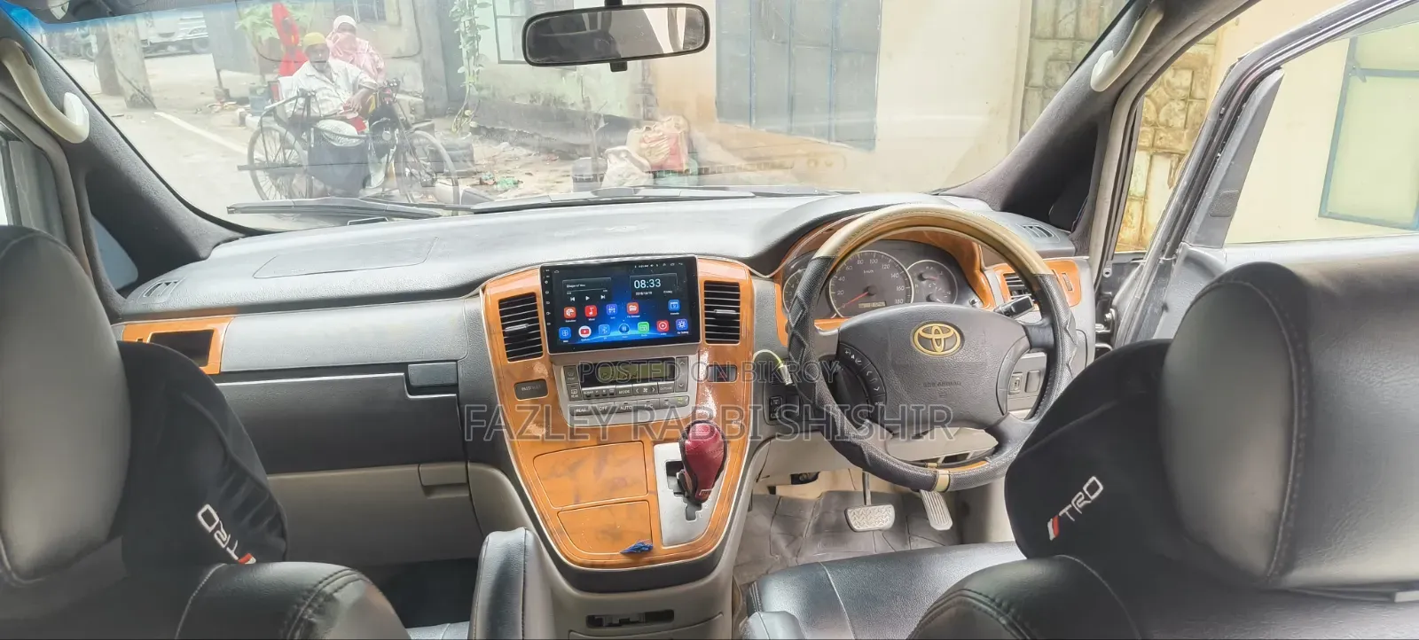 Toyota Alphard 2002 Black