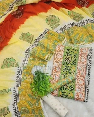 কোটা কটন আনস্টিচড থ্রিপিস।