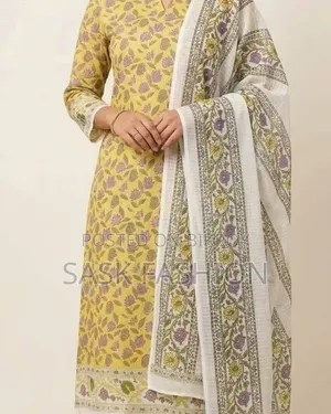 কোটা কটন আনস্টিচড থ্রিপিস।