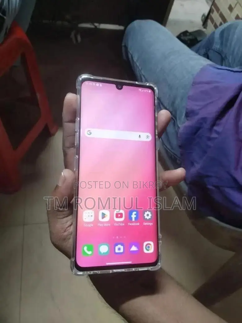 LG Velvet 5G 128 GB Rose Gold