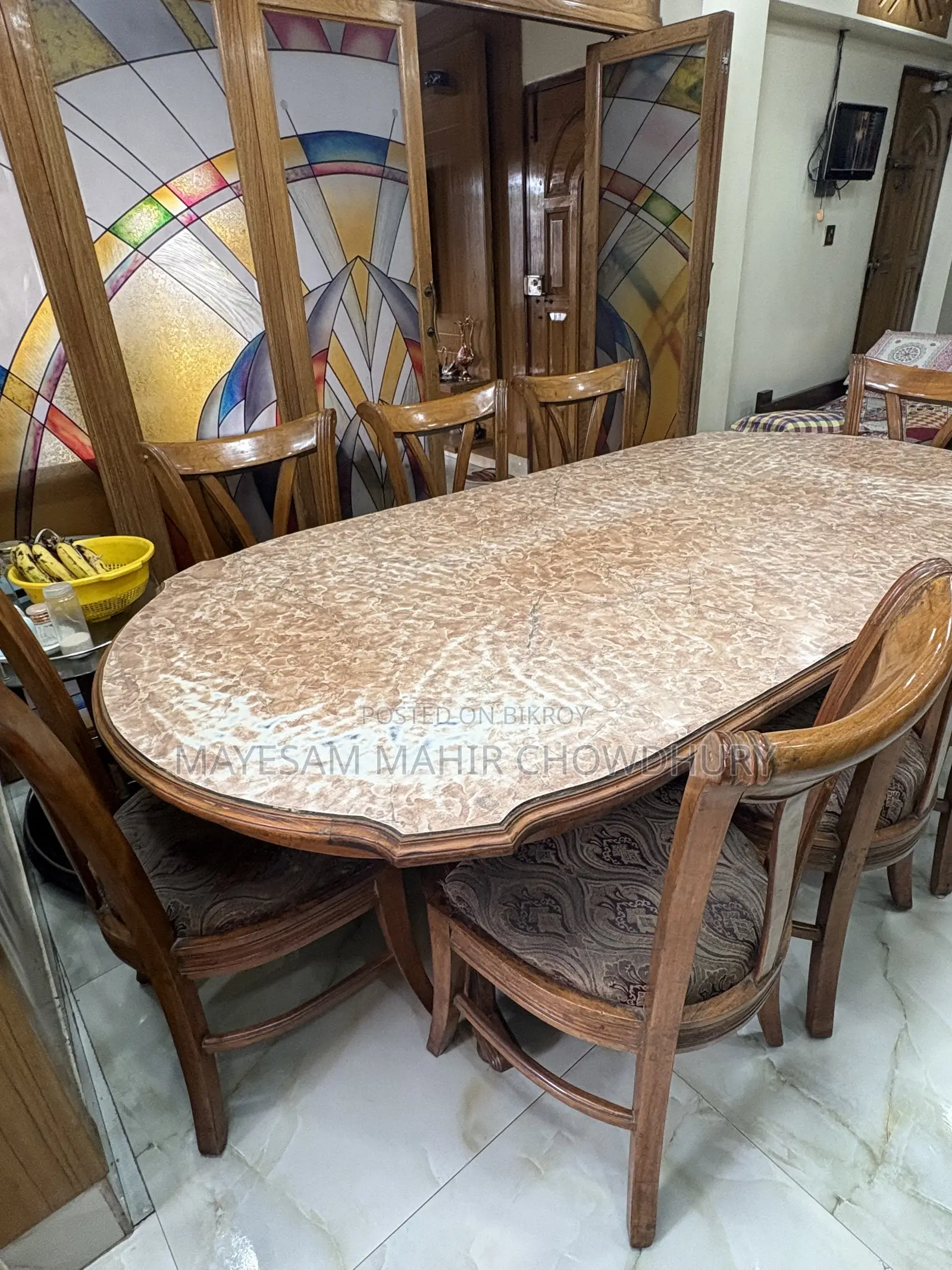 Dining Table Barmatic Full Shegun Wood