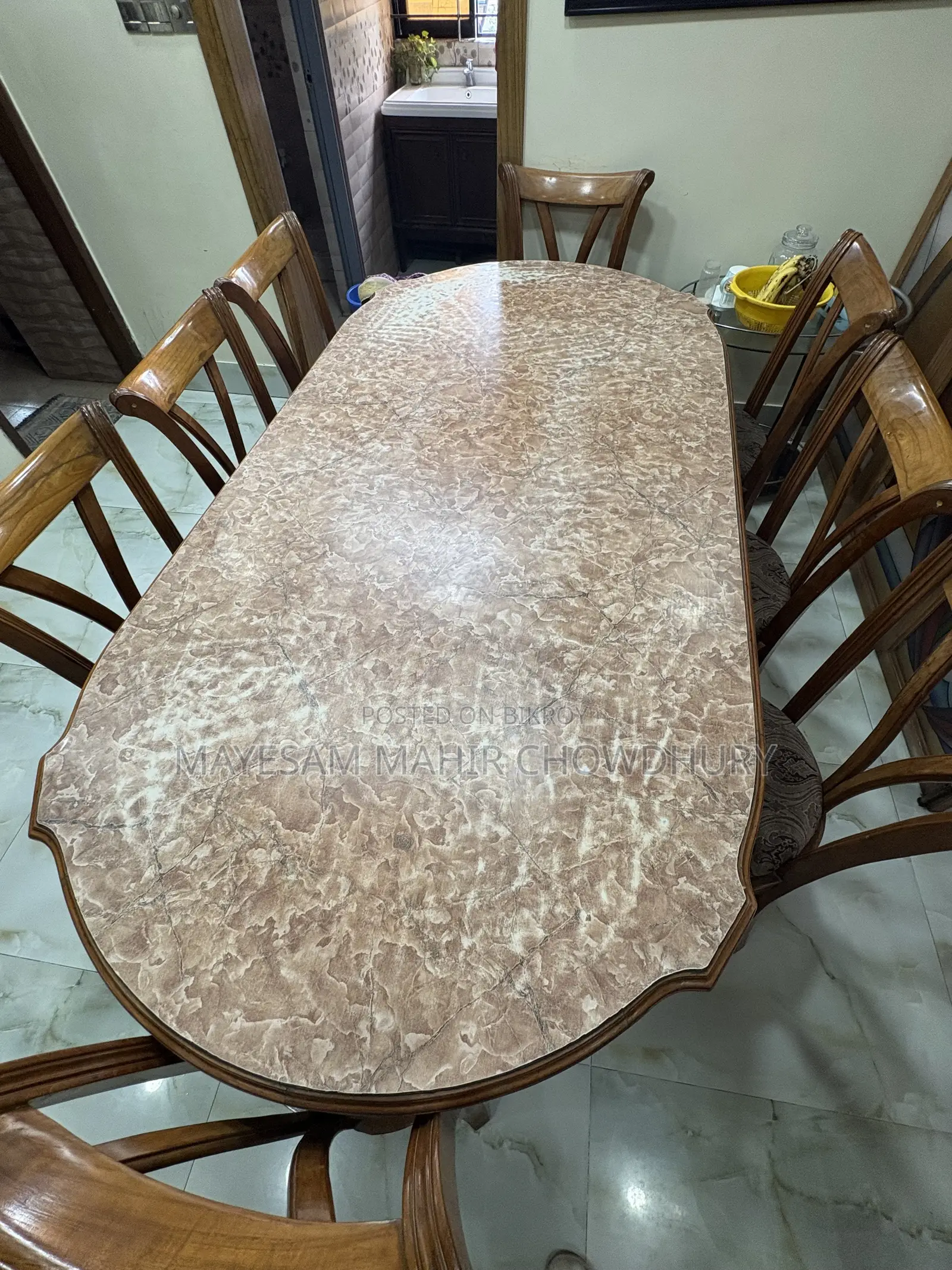 Dining Table Barmatic Full Shegun Wood