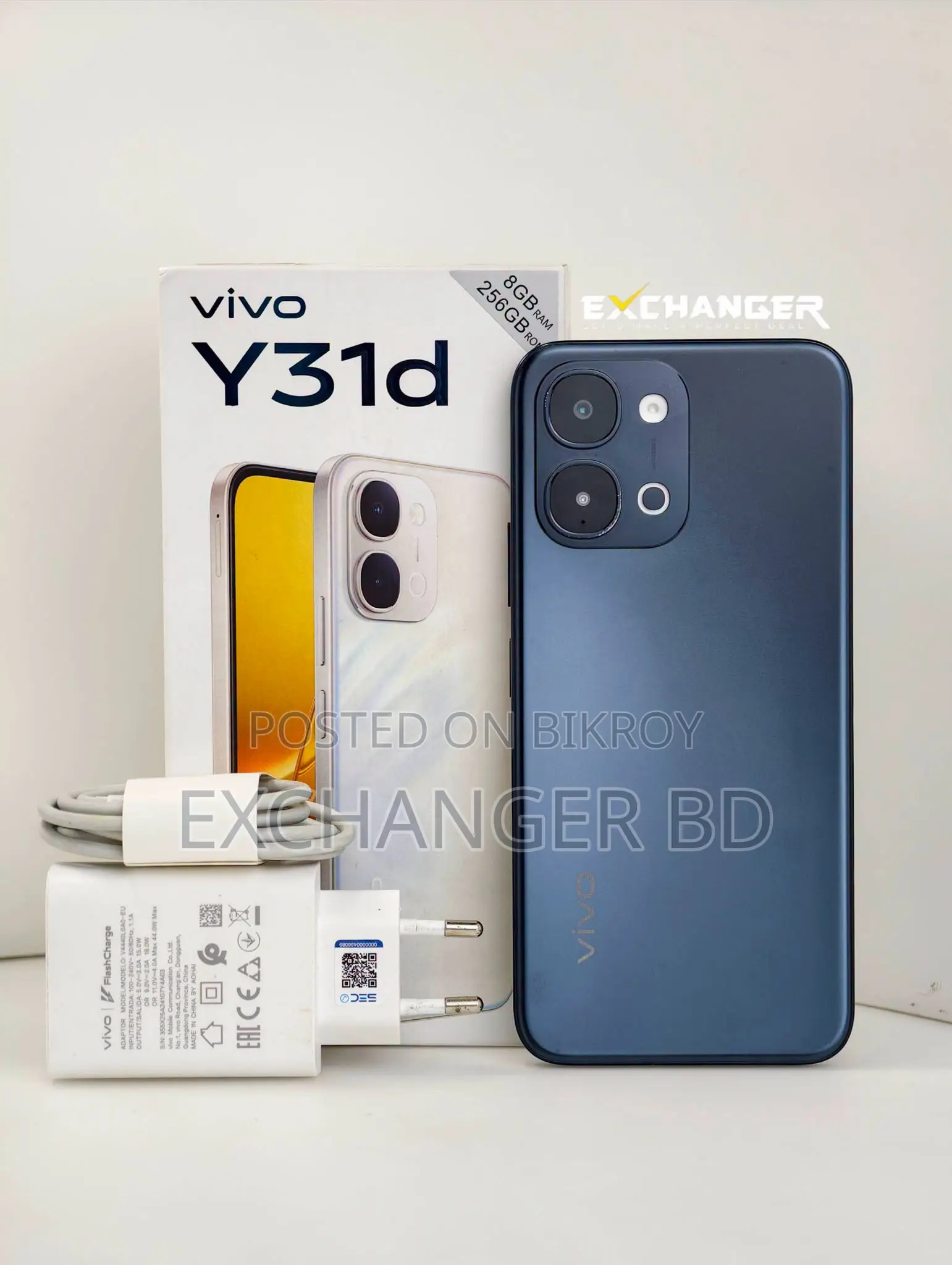 Vivo Y31d 256 GB Black