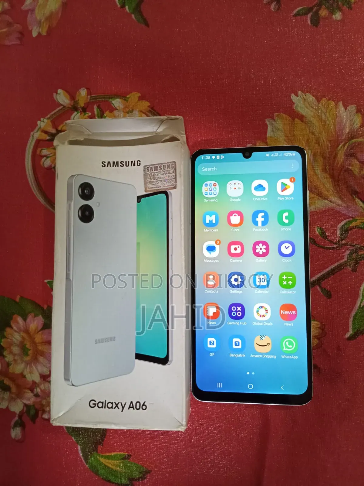 স্যামসাং গ্যালাক্সি এ০৬ ৬৪ জিবি সাদা