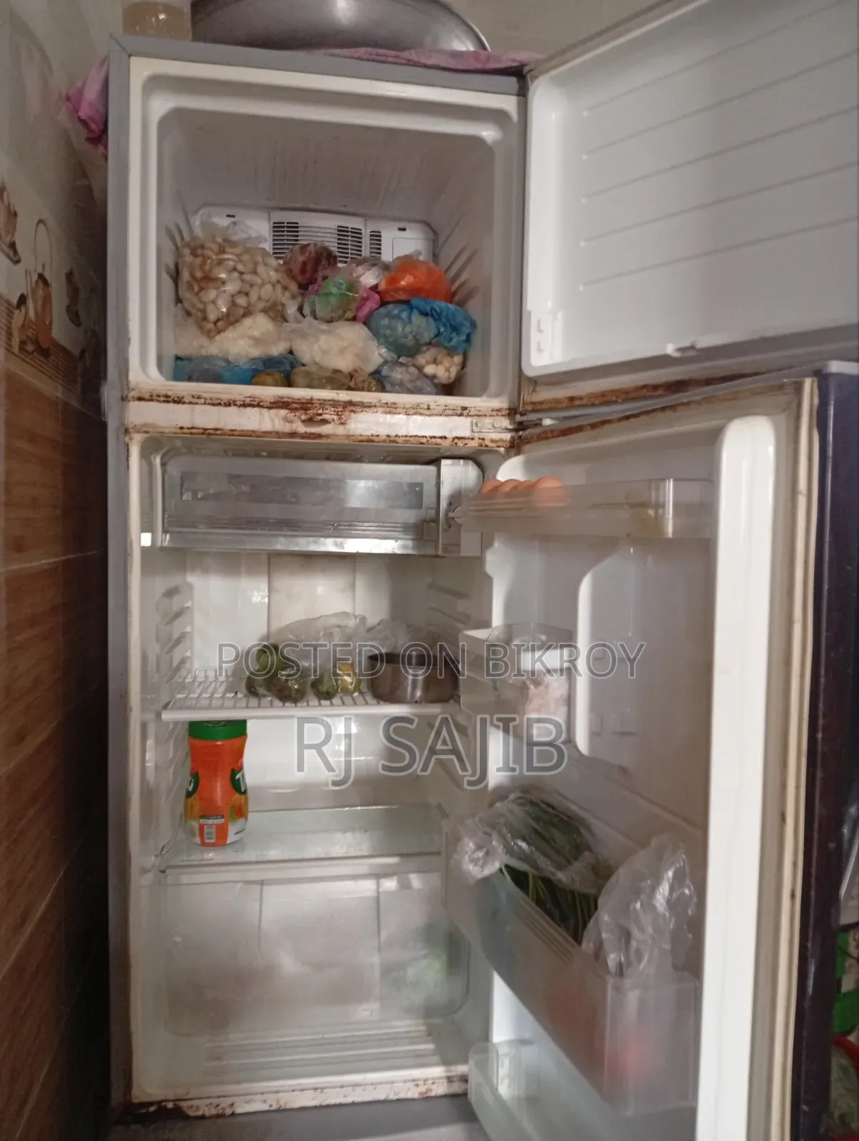 A Sharp Refrigerator for Sale, Running Fridge