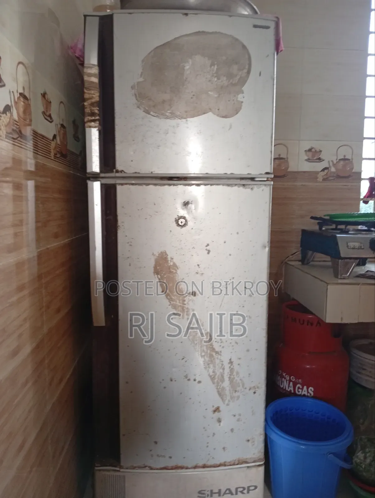 A Sharp Refrigerator for Sale, Running Fridge