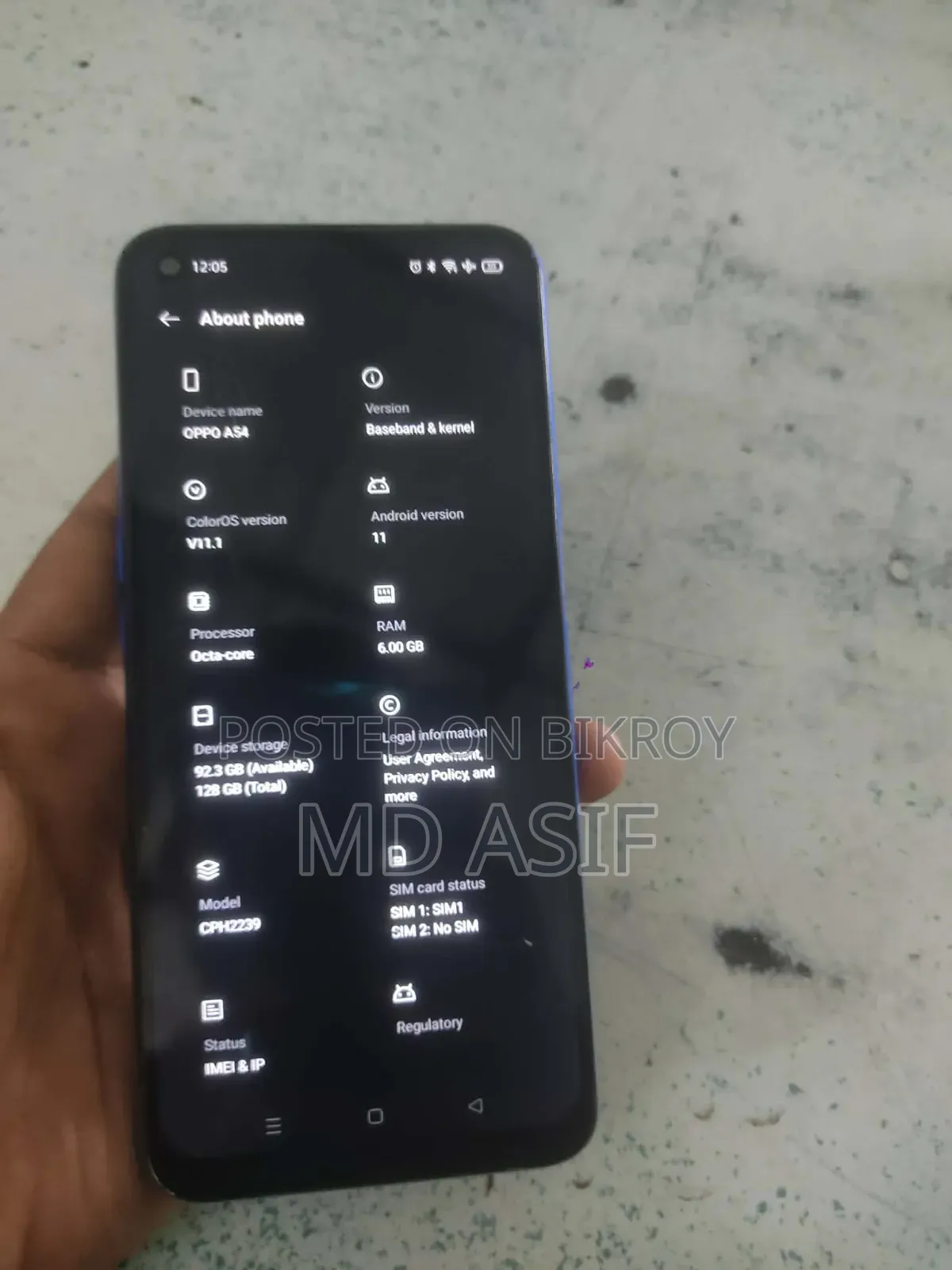 Oppo A54 128 GB Green