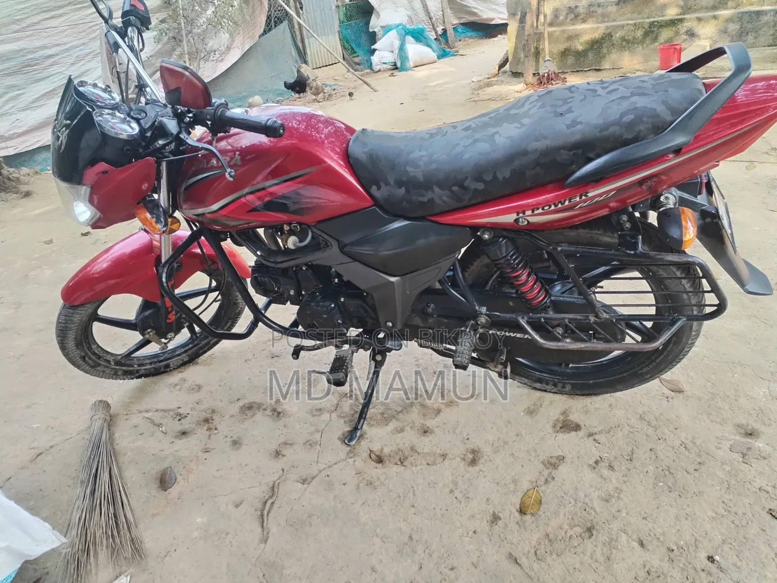H Power Zaara-100 2024 Red
