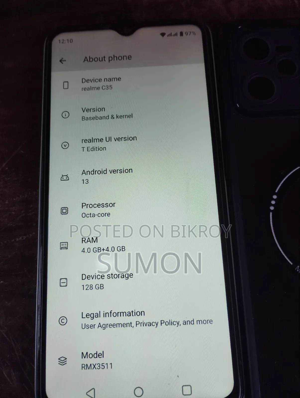 Realme C35 128 GB Green