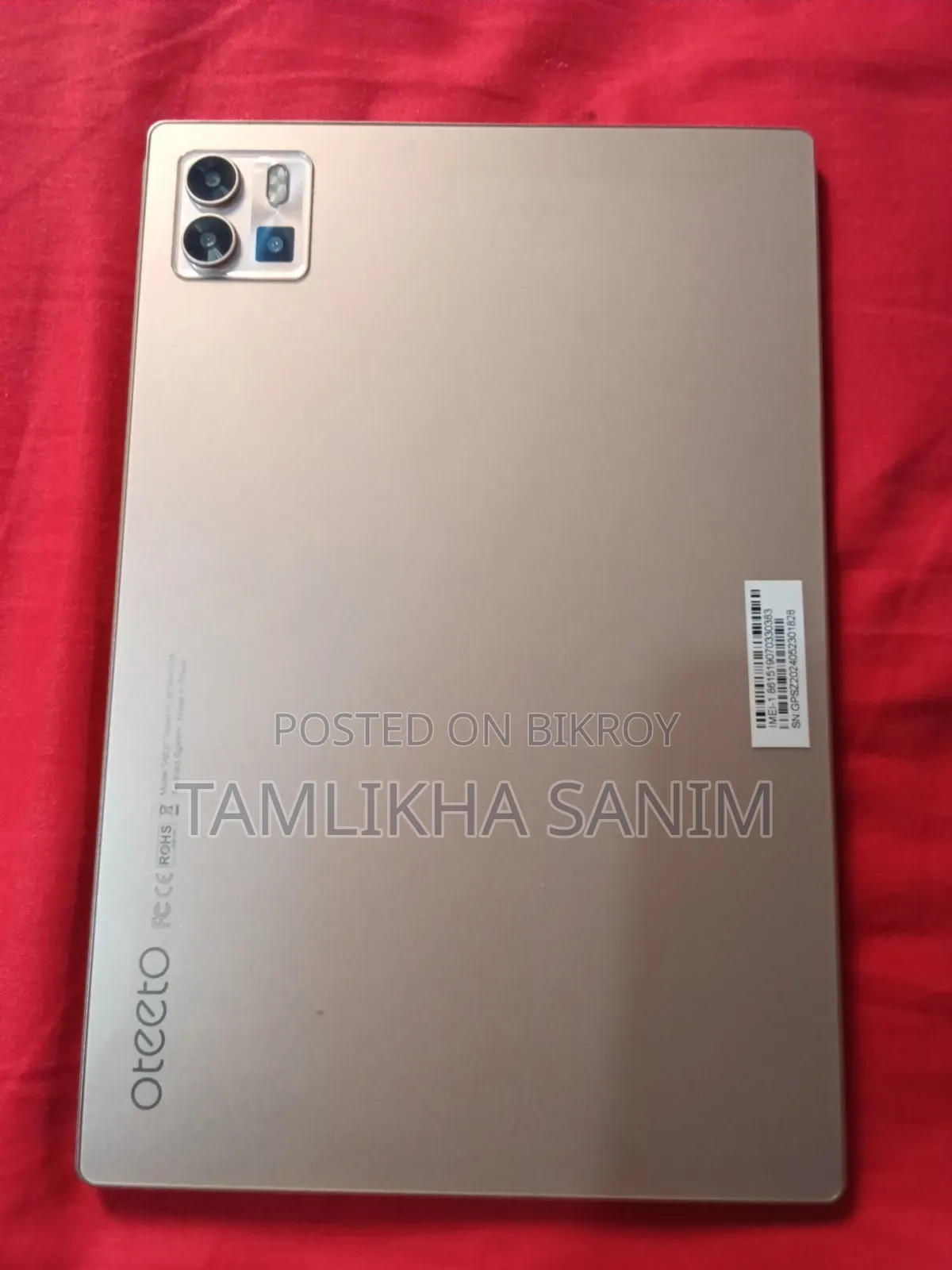 ওটিটো ট্যাব ১২ প্রো ৫১২ জিবি