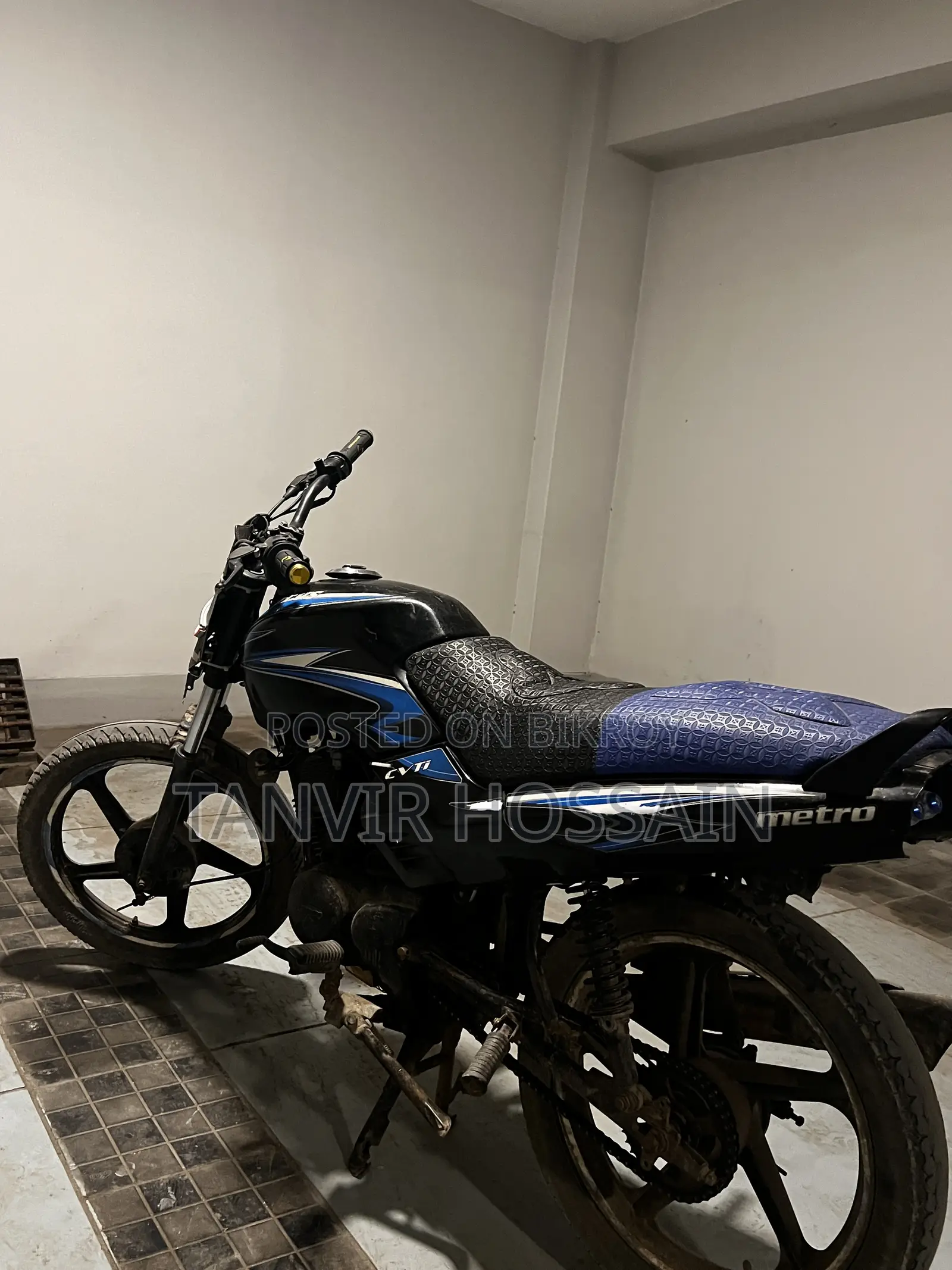 TVS Metro 2017 Black