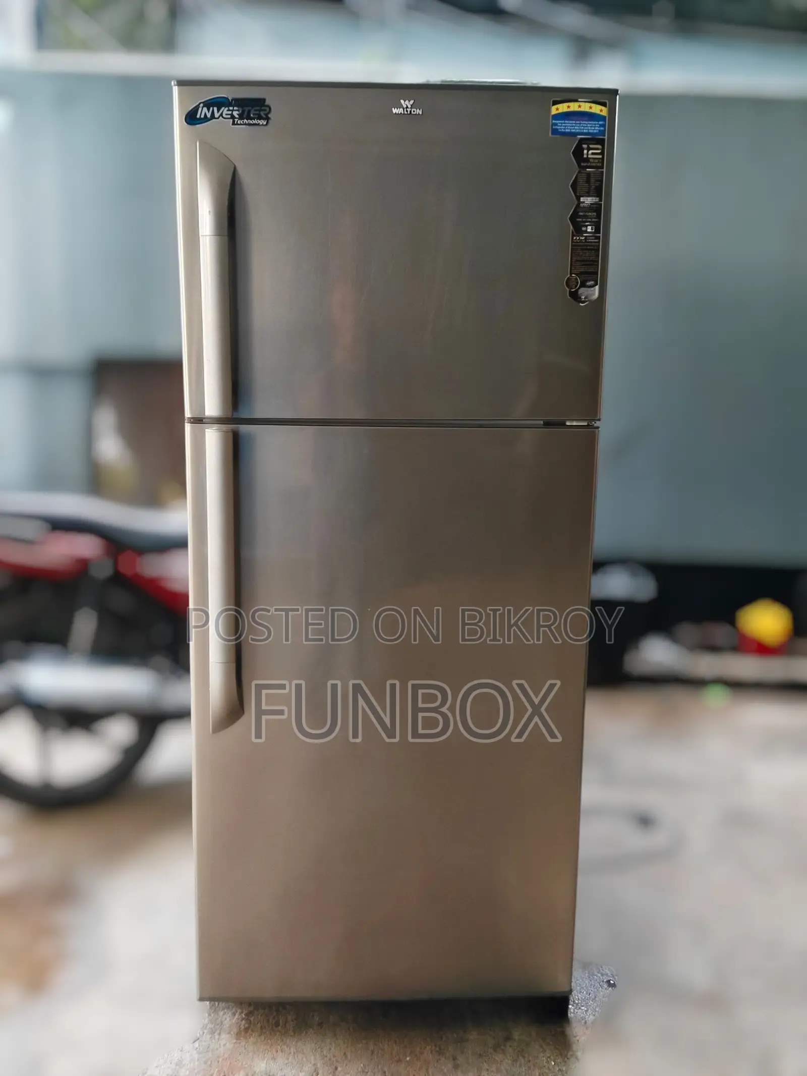 Used Walton Refrigerator WNJ-5A2 Non Frost 512 Liter Fresh Condition