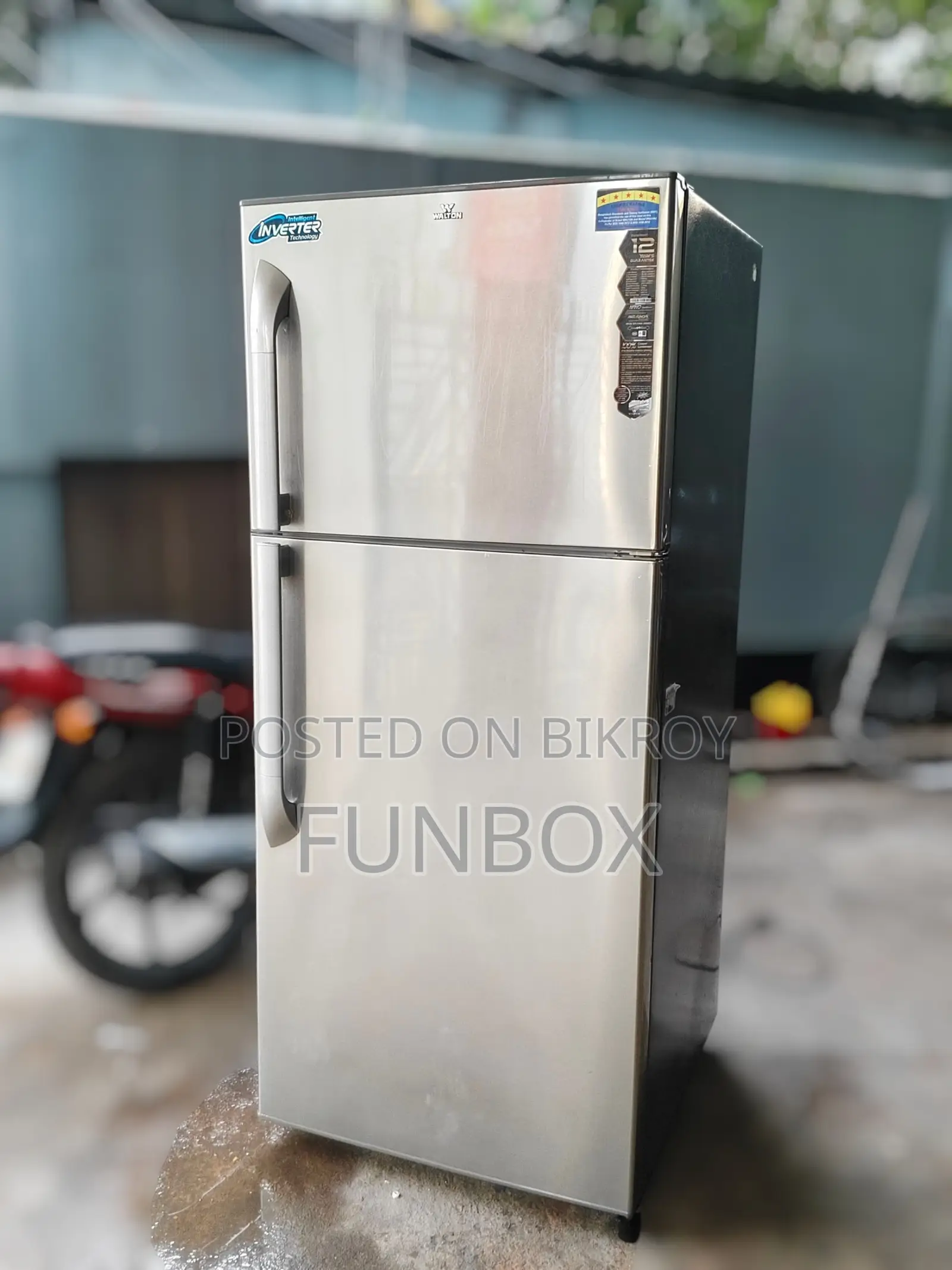 Used Walton Refrigerator WNJ-5A2 Non Frost 512 Liter Fresh Condition