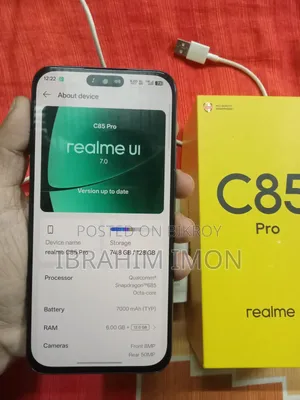 Realme C85 Pro 128 GB Black