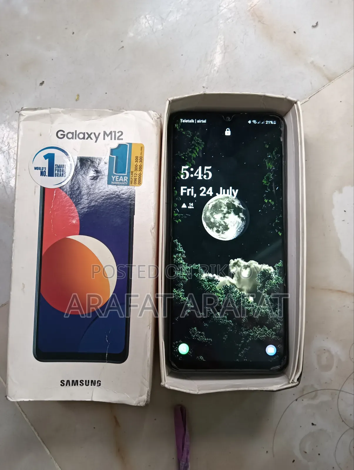 Samsung Galaxy M12 128 GB Black