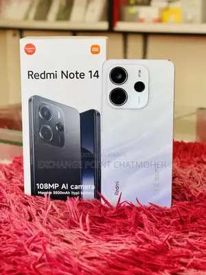 শাওমি রেডমি নোট ১৪ ফোরজি ২৫৬ জিবি সাদা