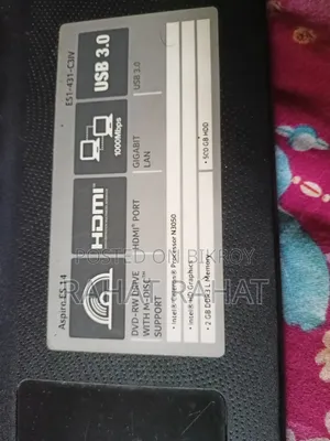 Laptop Acer Aspire 14 2GB Intel Core 2 Duo HDD 128GB