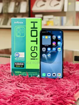 ইনফিনিক্স হট ৫০আই ১২৮ জিবি ব্ল্যাক