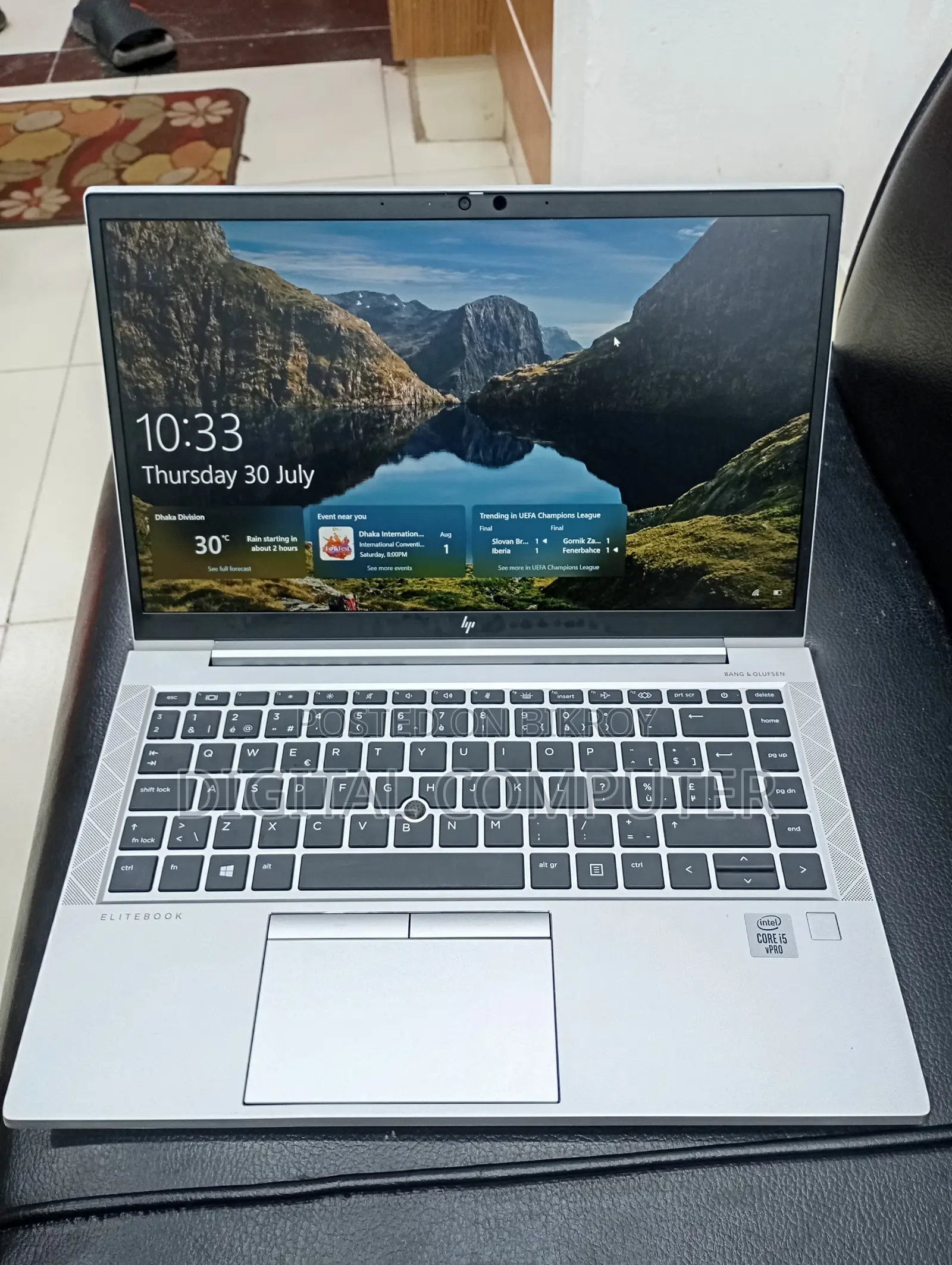 Laptop HP EliteBook 840 G7 8GB RAM Intel Core i5 256GB SSD