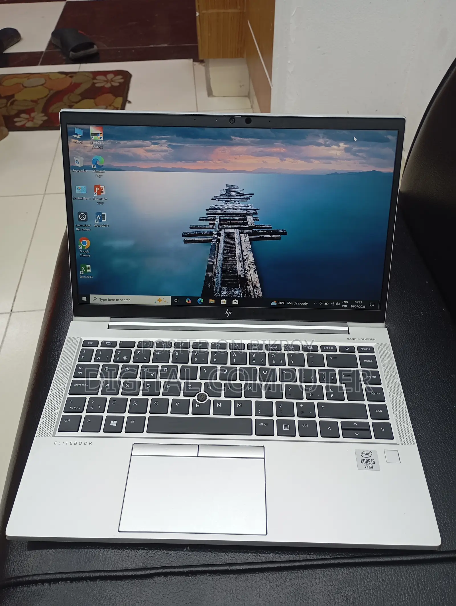 Laptop HP EliteBook 840 G7 8GB RAM Intel Core i5 256GB SSD
