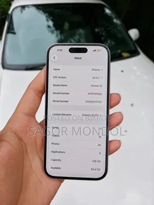 অ্যাপল আইফোন ১৫ ১২৮ জিবি পিংক