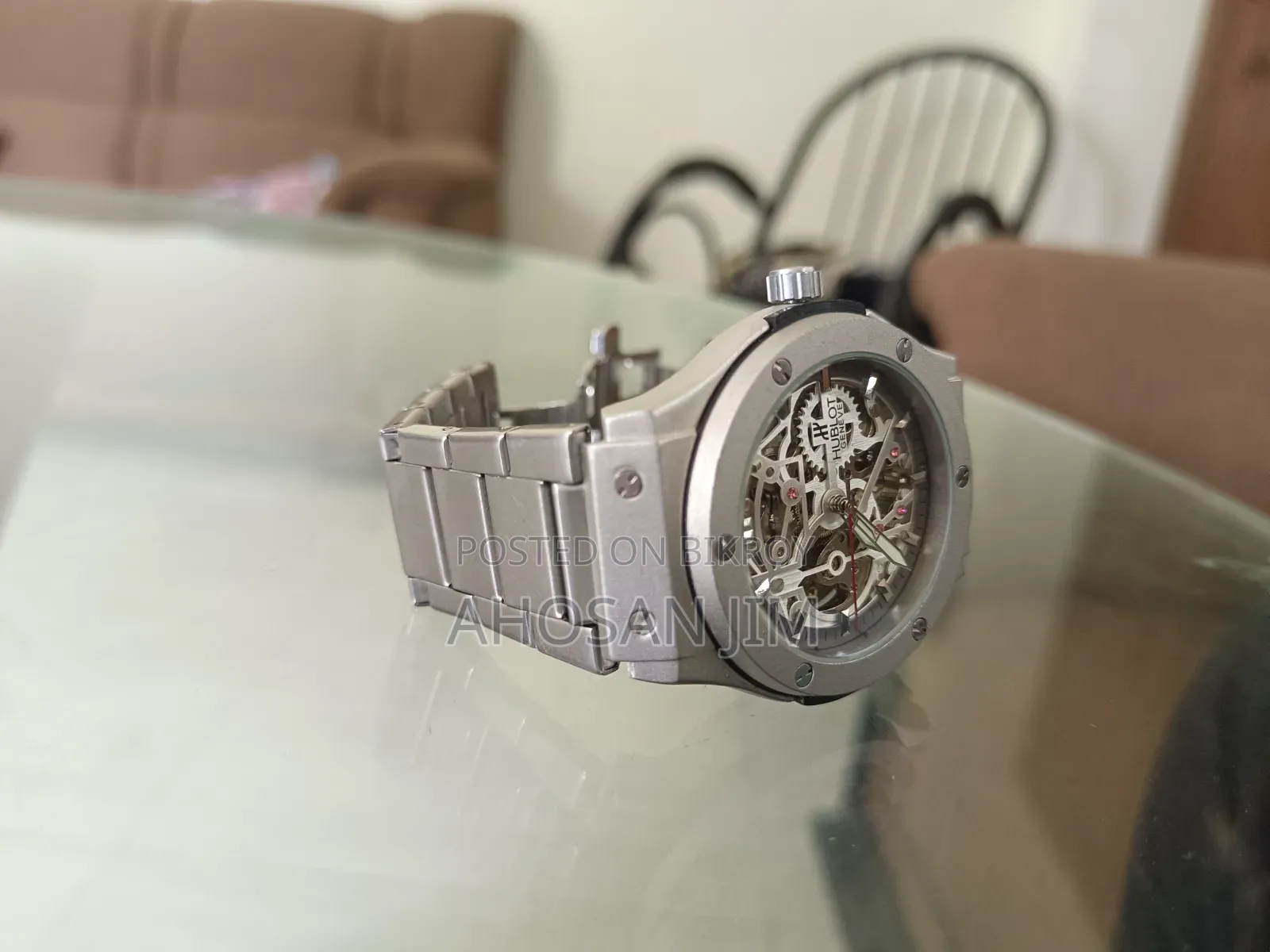 Automatic Transparent Watch