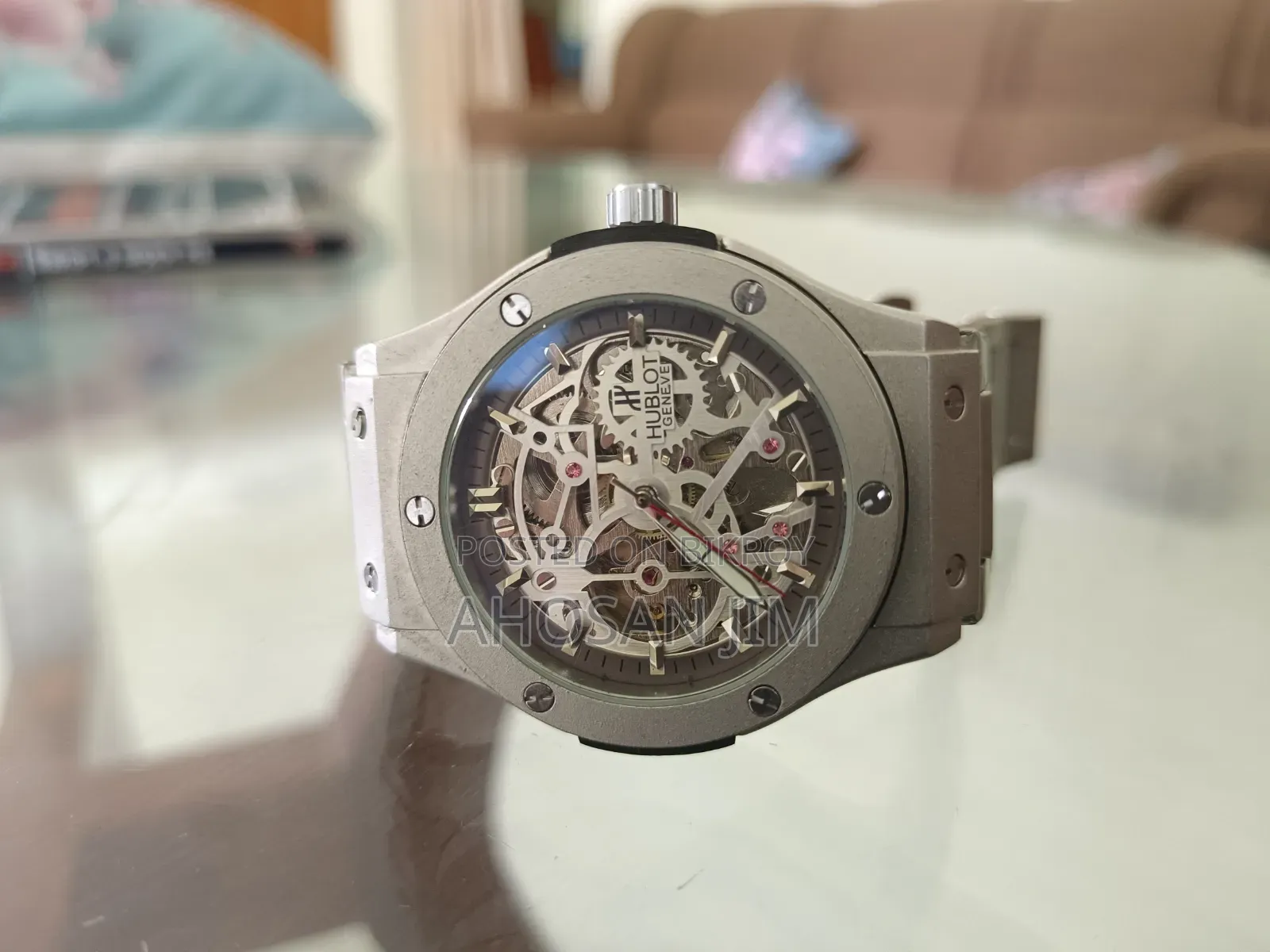 Automatic Transparent Watch