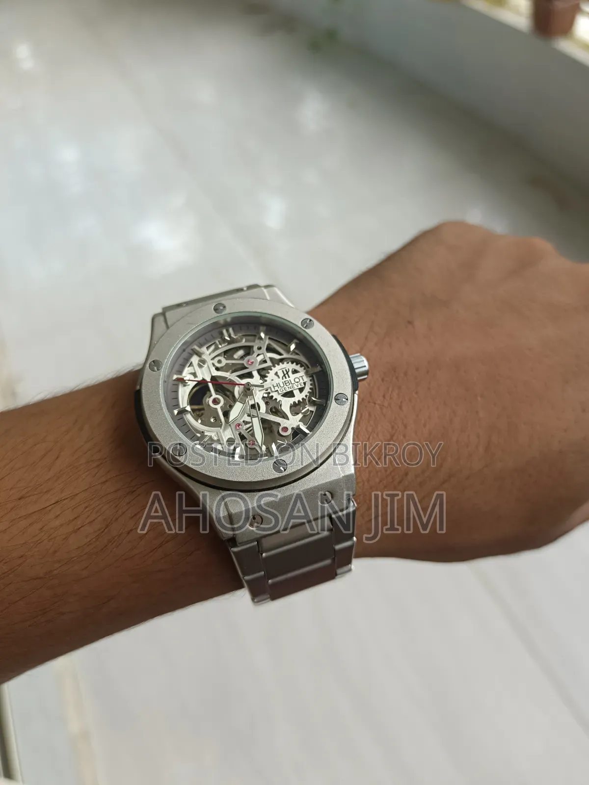 Automatic Transparent Watch