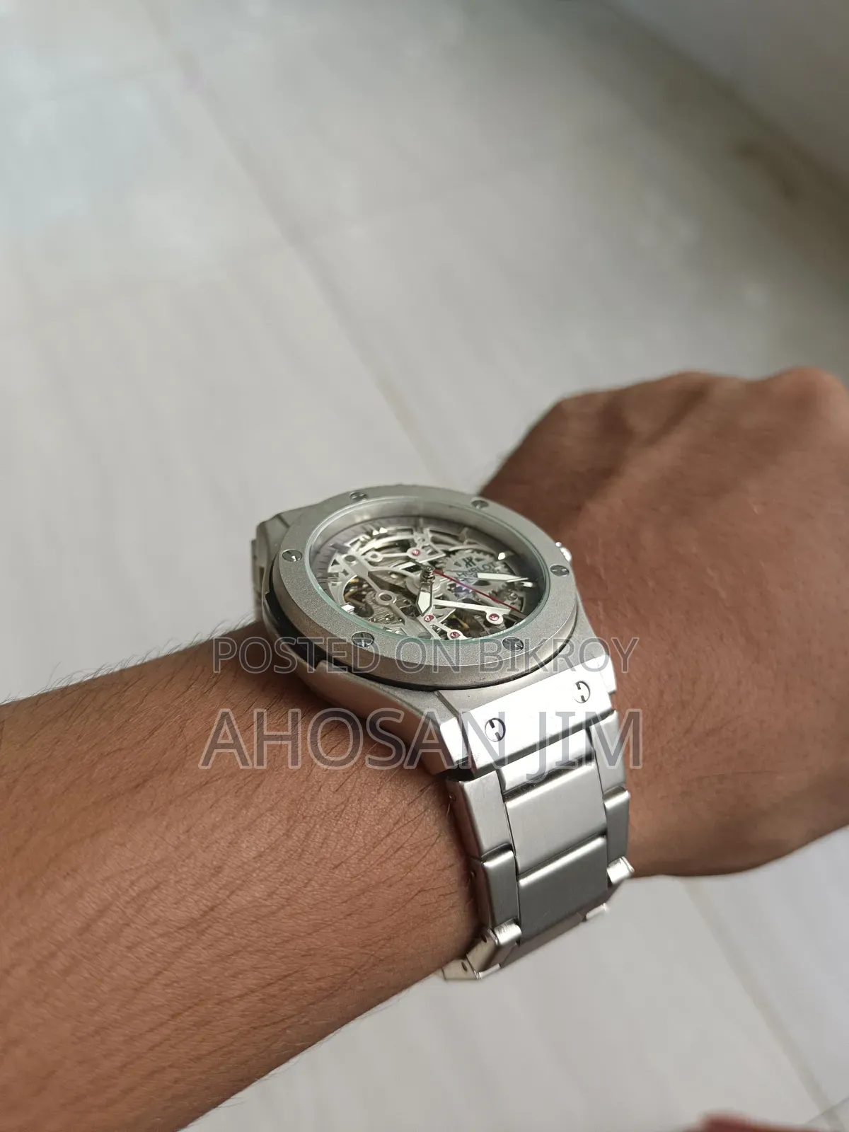 Automatic Transparent Watch
