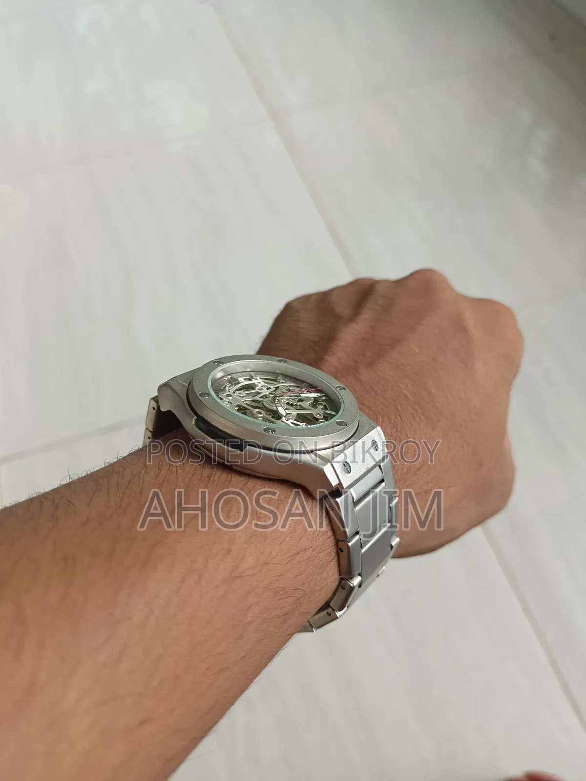 Automatic Transparent Watch