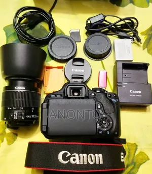 Canon 600d With 18-55mm Lens