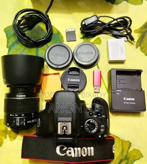 Canon 600d With 18-55mm Lens