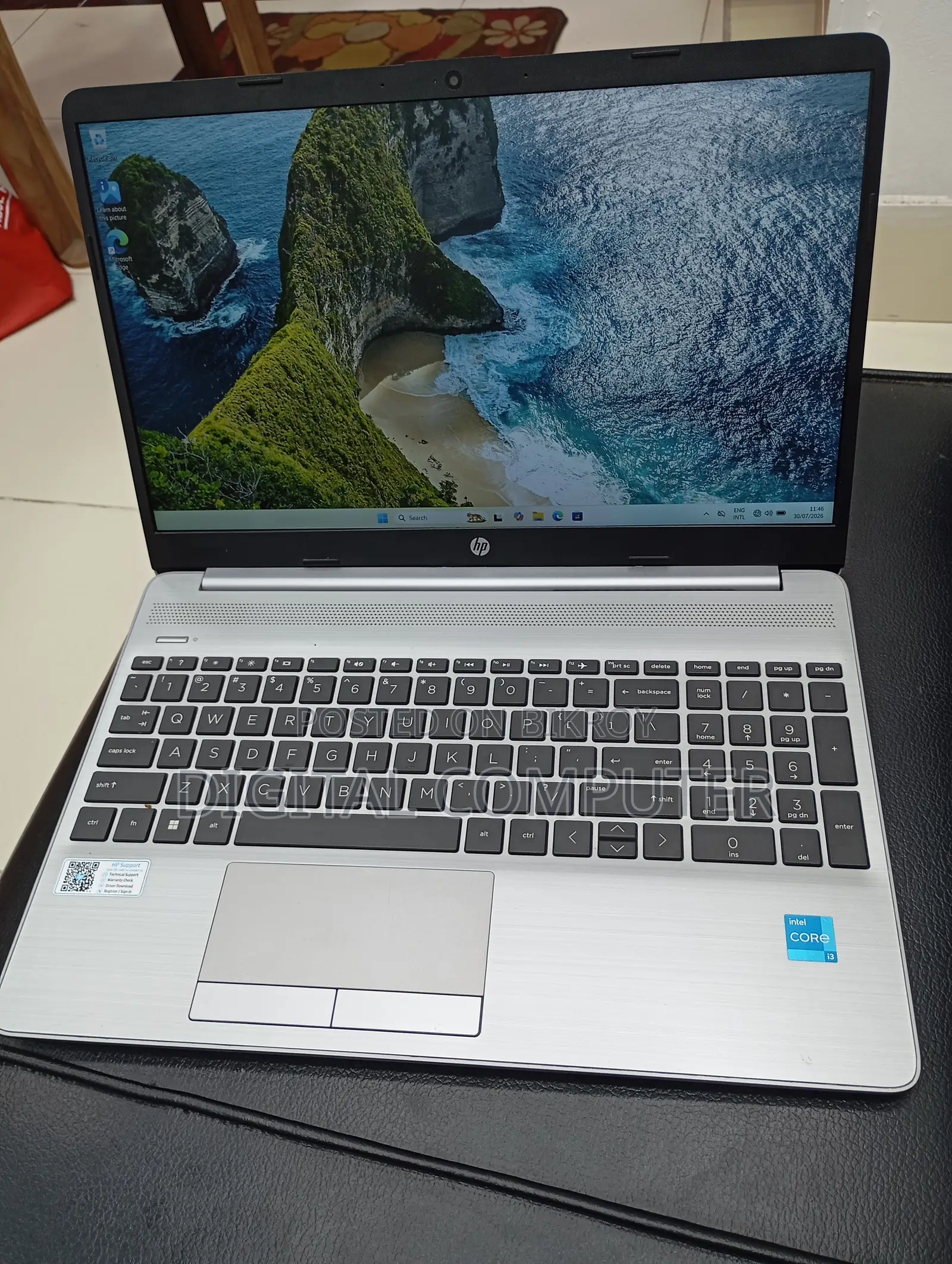 Laptop HP 240 G9 8GB Intel Core i3 SSD 512GB