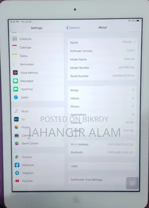 Apple iPad Air 16 GB White