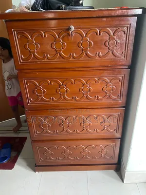 A wardrobe and a cupboard