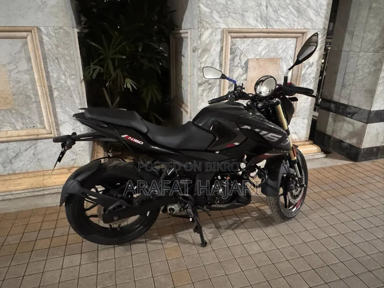 Bajaj Pulsar N160 2025 Black