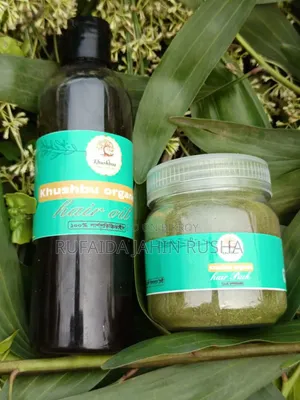 Khushbu Organic Hair Oil and Hair Pack