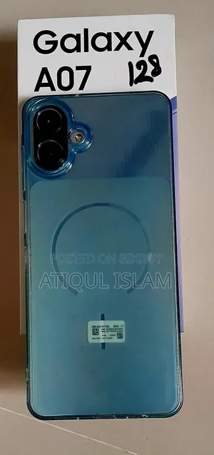 স্যামসাং গ্যালাক্সি এ০৭ ৪জি ১২৮ জিবি পার্পল