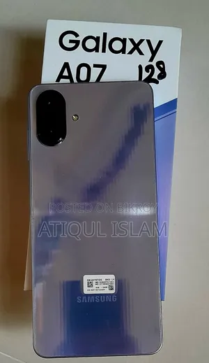 স্যামসাং গ্যালাক্সি এ০৭ ৪জি ১২৮ জিবি পার্পল