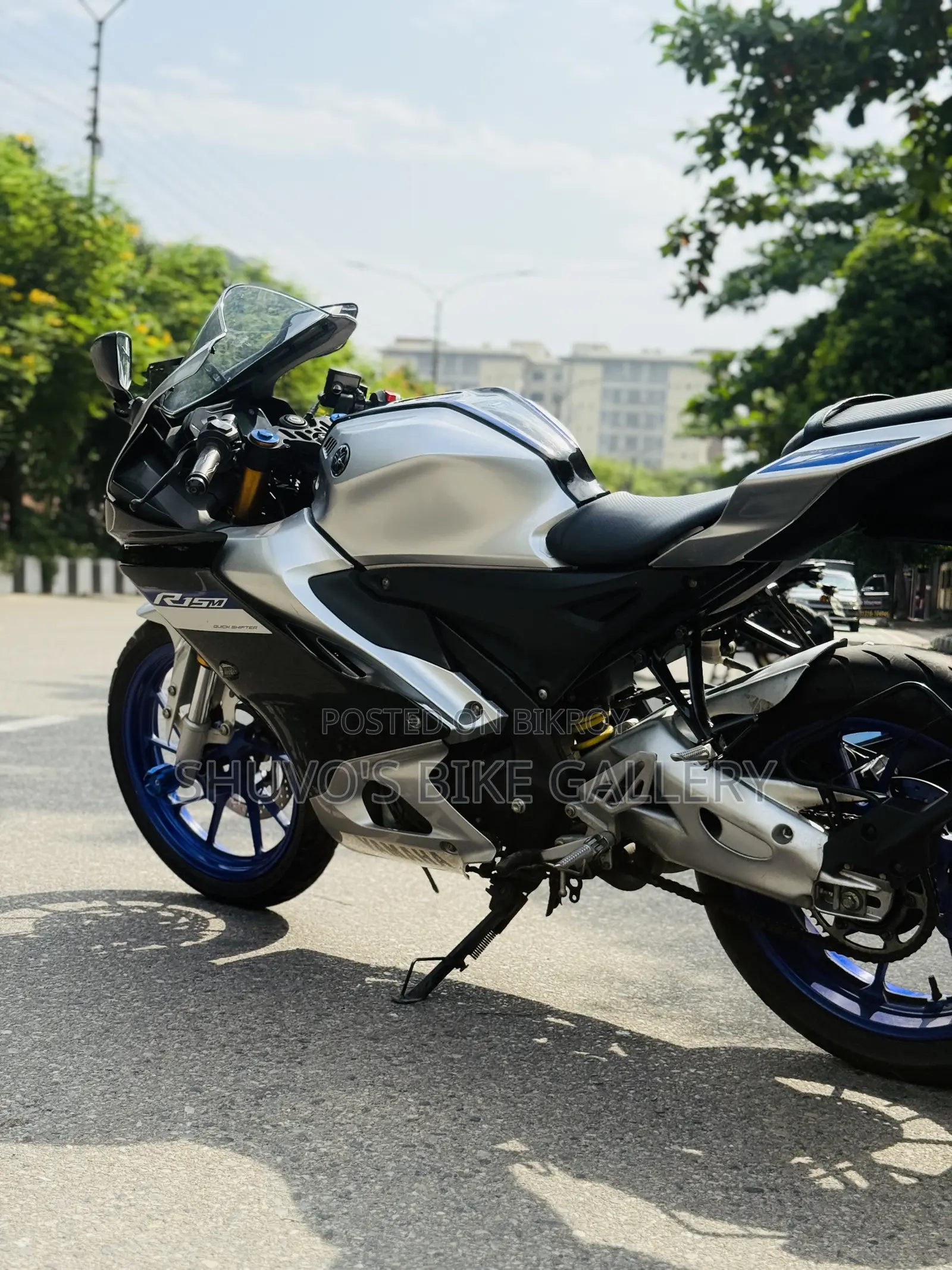 New Yamaha R15M 2024 Silver