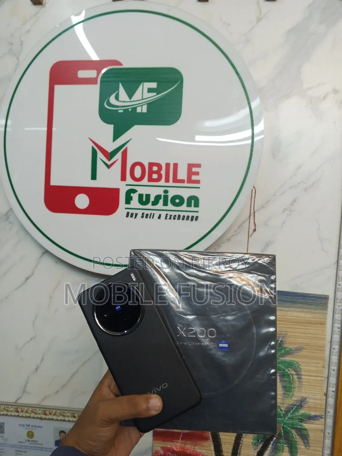 ভিভো এক্স২০০ ২৫৬ জিবি ব্ল্যাক