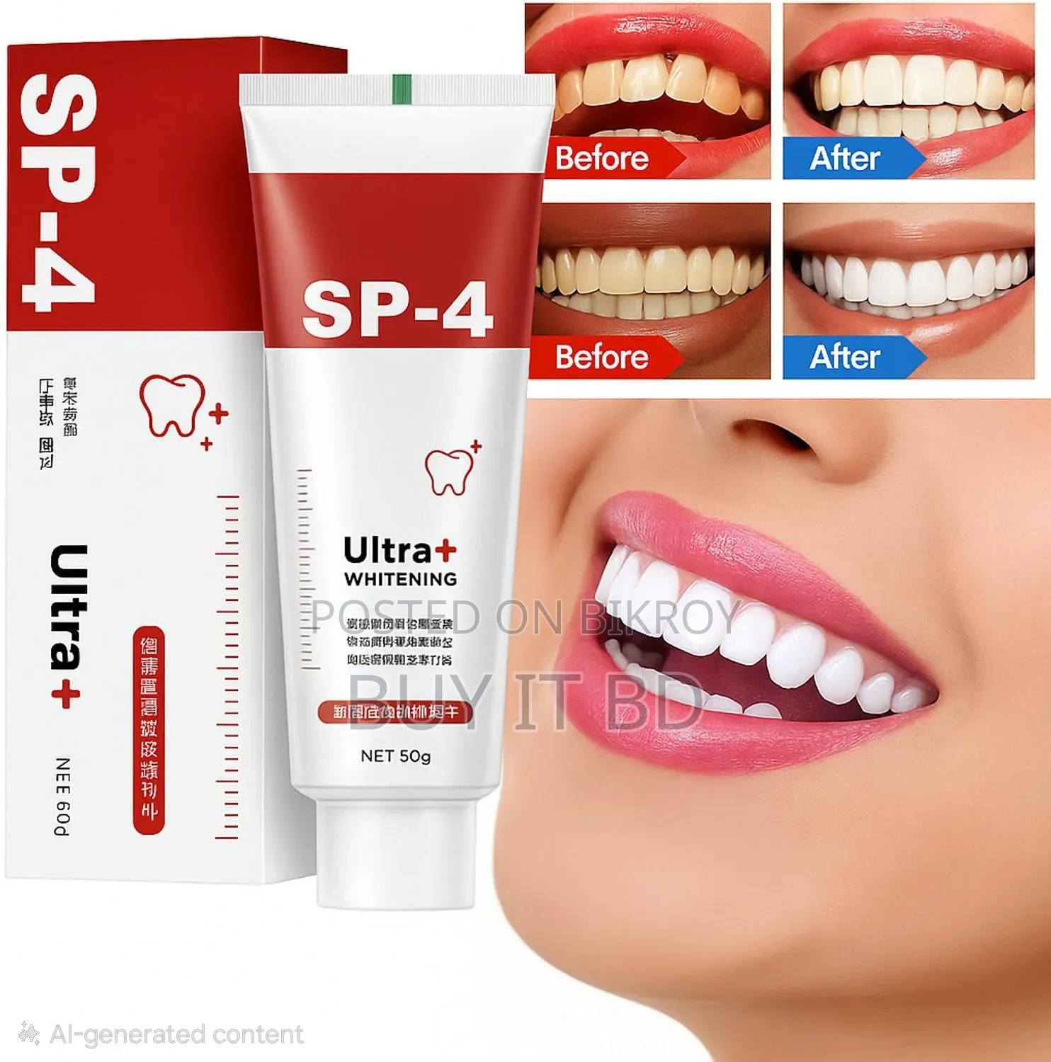YAYASHI SP-4 Whitening Toothpaste
