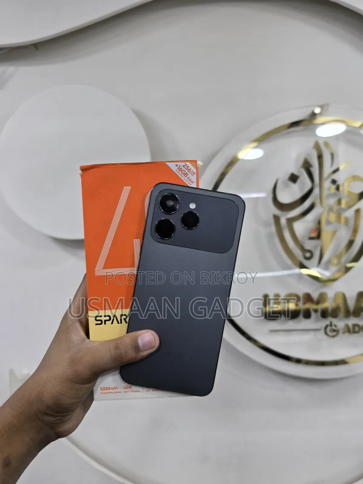 Tecno Spark 40 128 GB Black