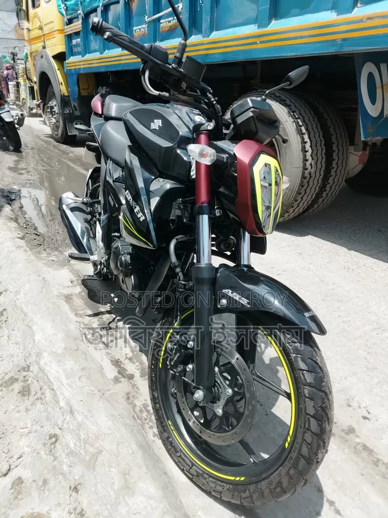 New Suzuki Gixxer SF 2026 Black