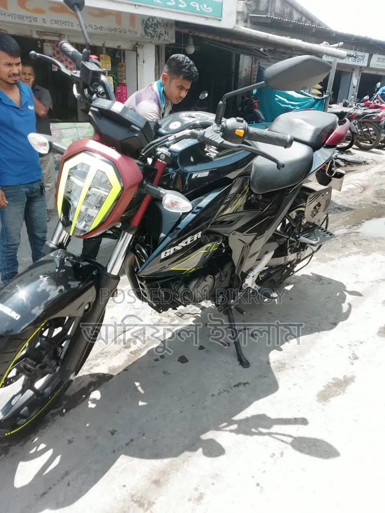 New Suzuki Gixxer SF 2026 Black