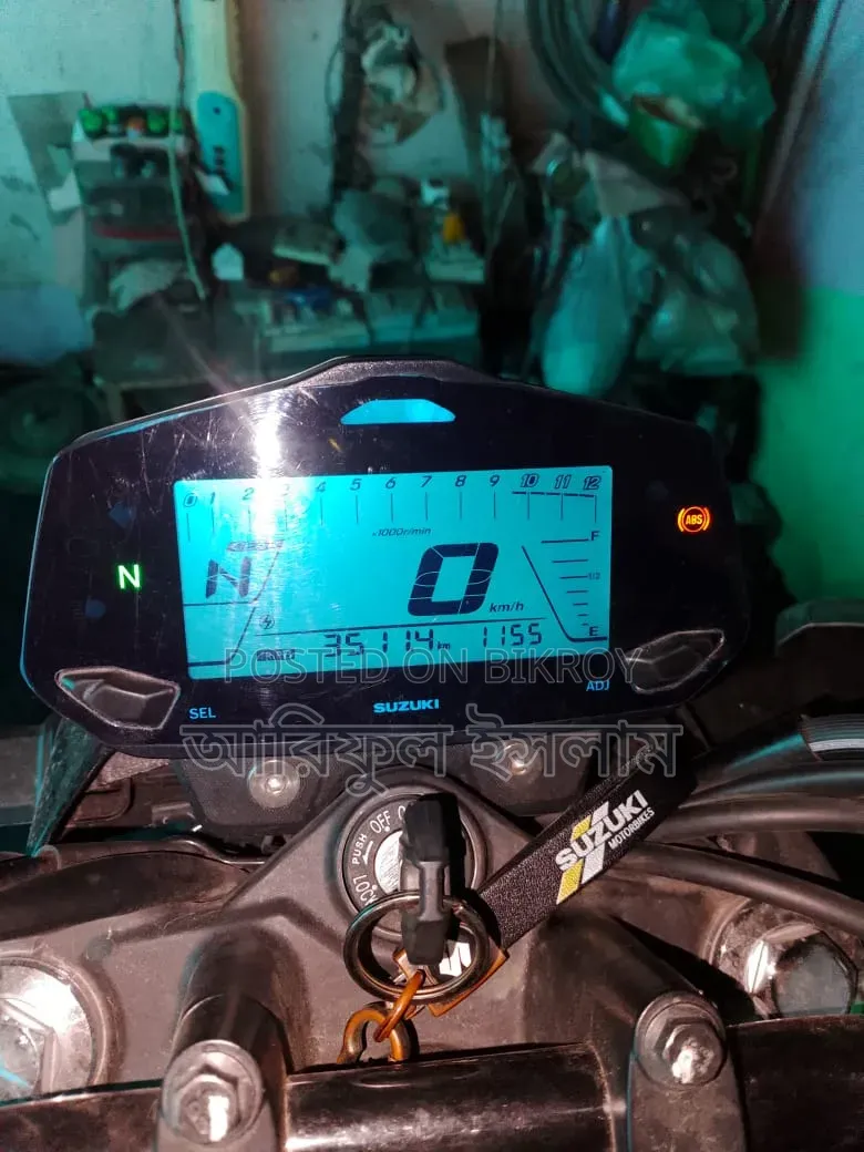 New Suzuki Gixxer SF 2026 Black